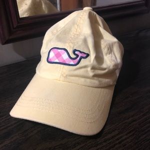 Yellow Vineyard Vines Baseball Cap